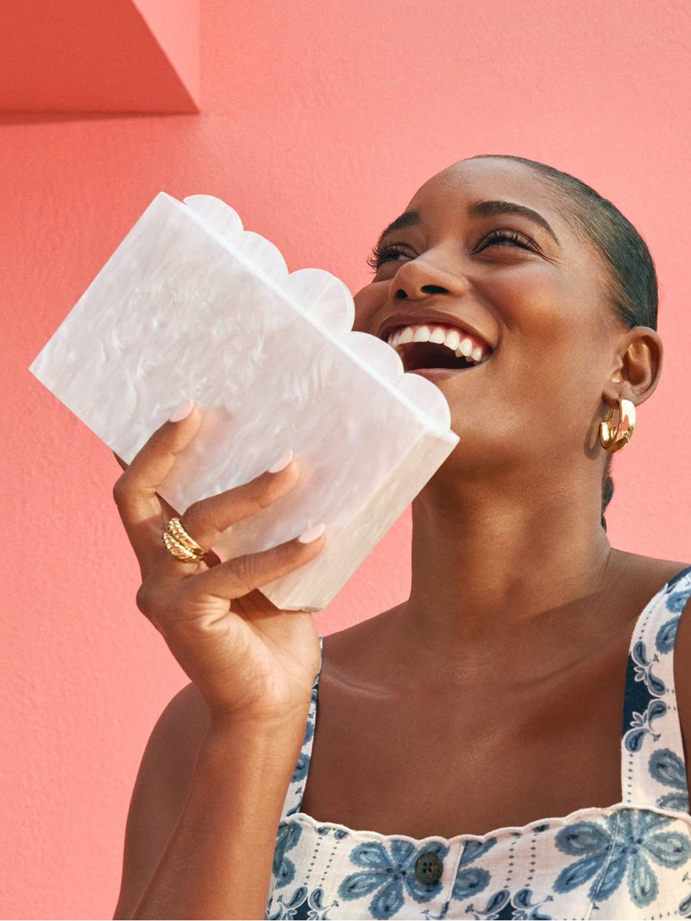 Target Acrylic Clutch